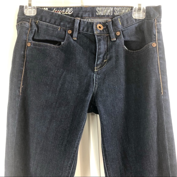 Madewell Skinny Blue Denim 26/32 - Picture 2 of 8